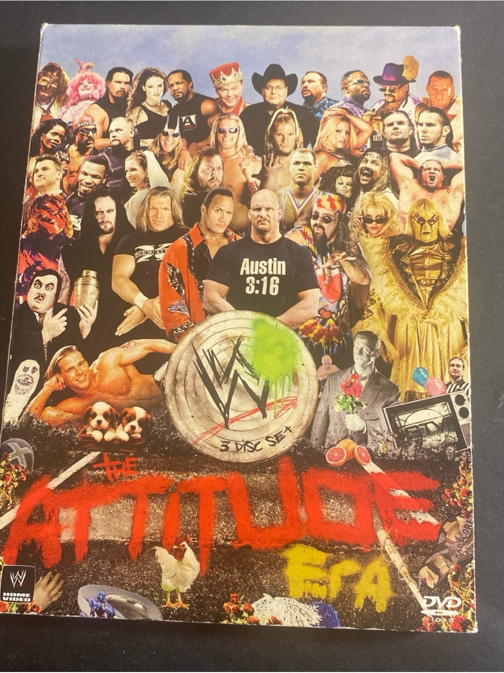 WWE: The Attitude Era (DVD, 2012, 3-Disc Set)